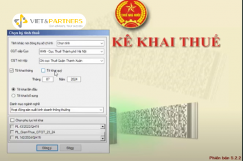 Hướng dẫn kê khai phụ lục giảm thuế GTGT 2% trên HTKK 5.2.2 