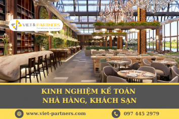 KINH NGHIỆM KẾ TOÁN NHÀ HÀNG, KHÁCH SẠN