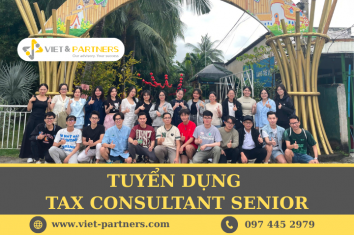 TUYỂN DỤNG TAX CONSULTANT SENIOR